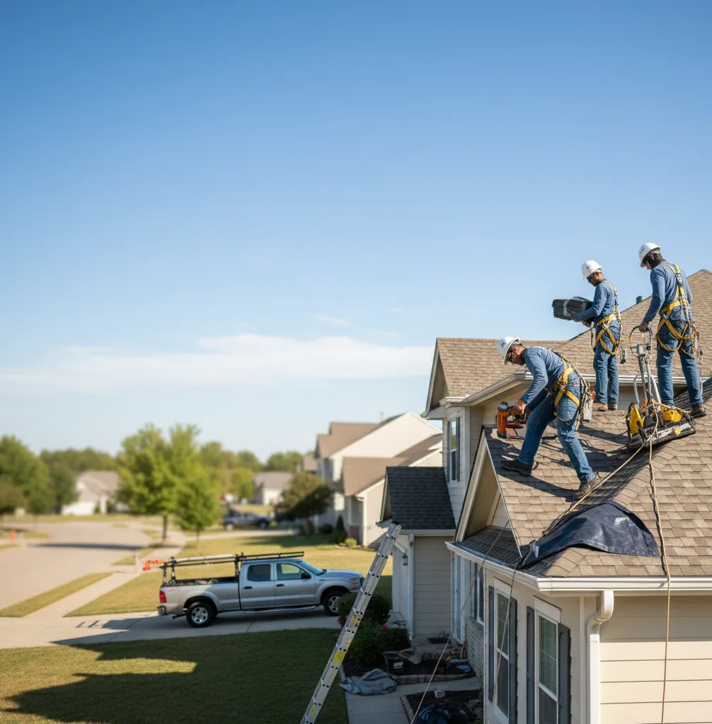 Roof Repair in Roselle